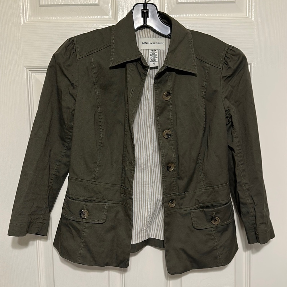 Banana Republic jacket, XS, 3/4 sleeve